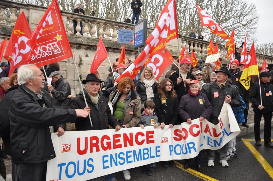 Montpellier : réussite de la manifestation départementale contre l'accord minoritaire remettant en cause le code du travail.