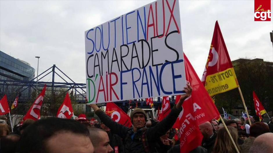 Air France : Le ministère du travail s'acharne contre le monde du travail (Isabelle De Almeida - PCF)